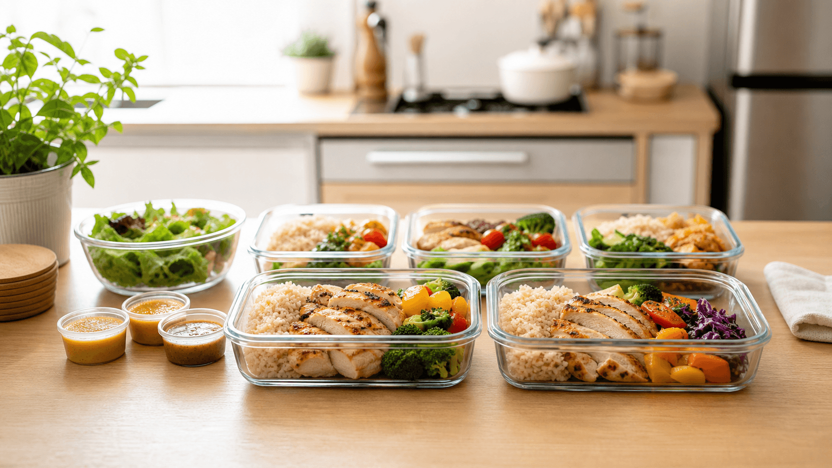週末2時間で平日の食事をラクにする作り置き術