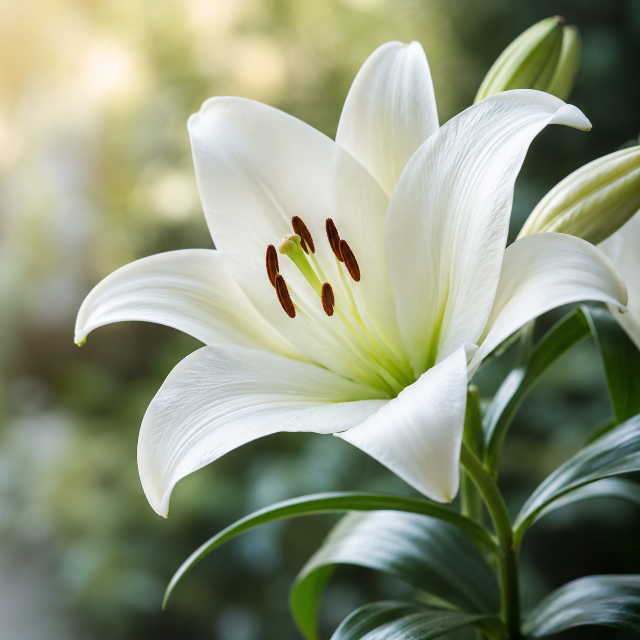 白い花